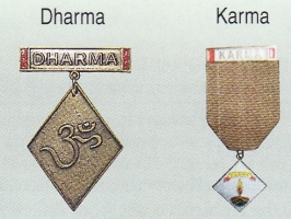 Dharma & Karma medals