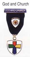 God and Church medal