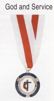 God and Service medal