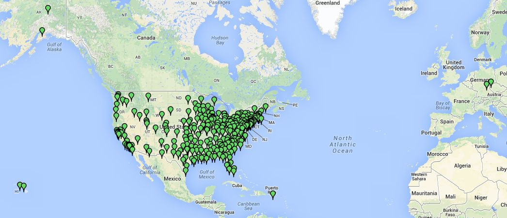 BSA Councils Map