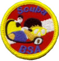 SCUBA BSA Patch