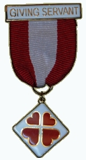 Giving Servant Medal