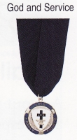 God and Service medal