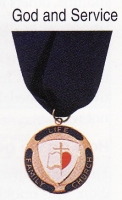 God and Service medal