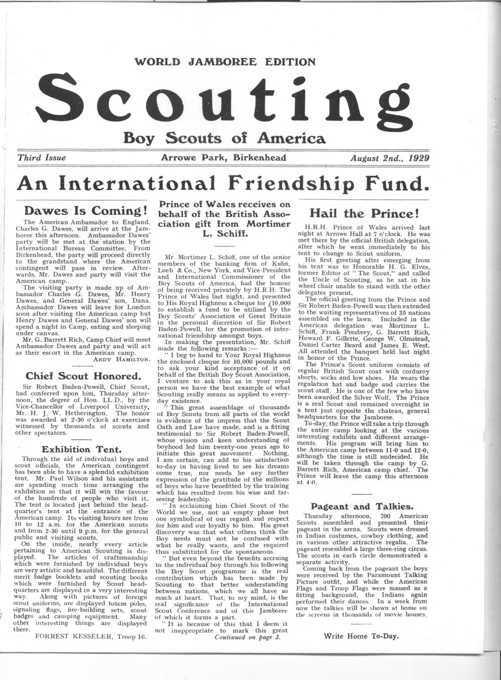 USSSP History The 1969 National Jamboree In Pictures